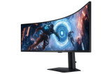 SAMSUNG Odyssey G9 G91F Curved Gaming Monitor, 49" VA Display, DQHD Resolution, 144Hz Refresh Rate, 1ms (GtG) Response Time