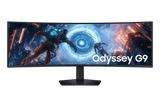 SAMSUNG Odyssey G9 G91F Curved Gaming Monitor, 49" VA Display, DQHD Resolution, 144Hz Refresh Rate, 1ms (GtG) Response Time