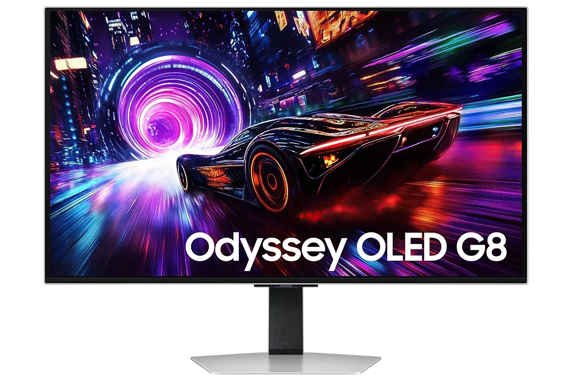 Samsung 32" Gaming Monitor G8 G81F Odyssey OLED 4K (3,840 x 2,160) 240Hz Refresh Rate 0.03Ms