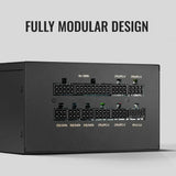 Aerocool Power Supply AERO Gold 850W FM 100-240VAC APFC UK