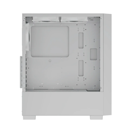 Aerocool B508A Flow Gaming Mid Tower Case with Tempered Glass, White