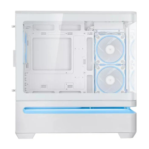 ASUS Prime AP202 ARGB Mid Tower Case White (Fans Included) - Anigma