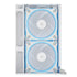 ASUS Prime AP202 ARGB Mid Tower Case White (Fans Included) - Anigma