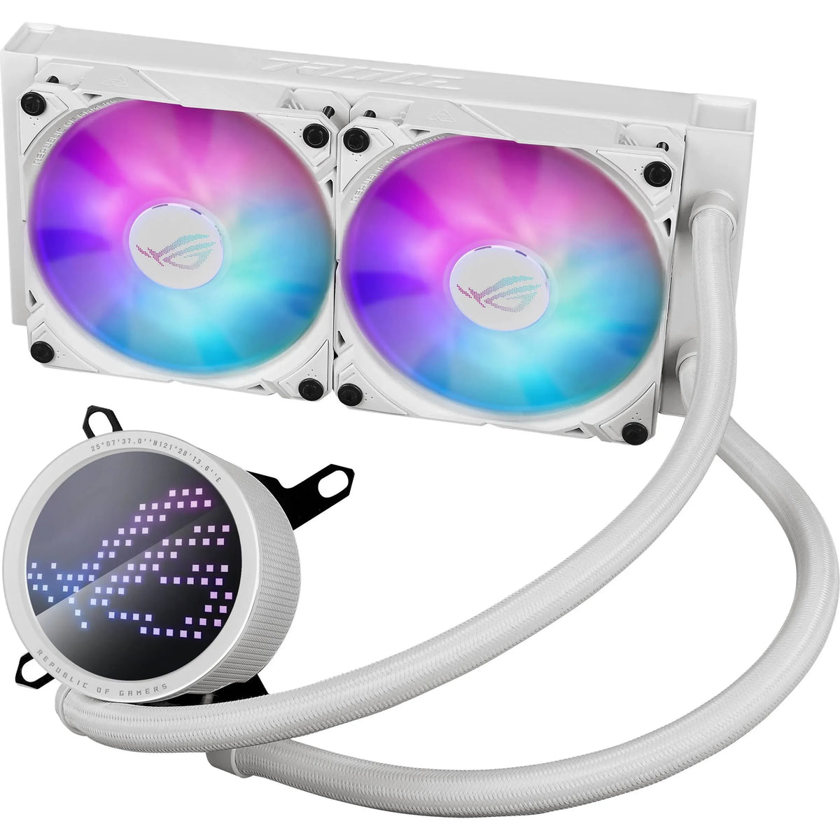 ASUS ROG RYUO III 240 ARGB All-in-one AIO Liquid CPU Cooler White - Anigma