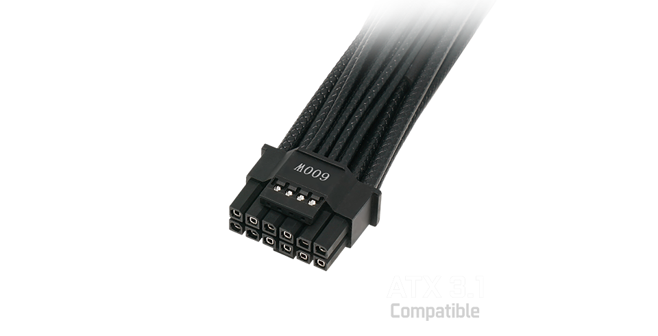 ASUS ROG STRIX 1000W Platinum - ATX 3.1 16-pin Cable