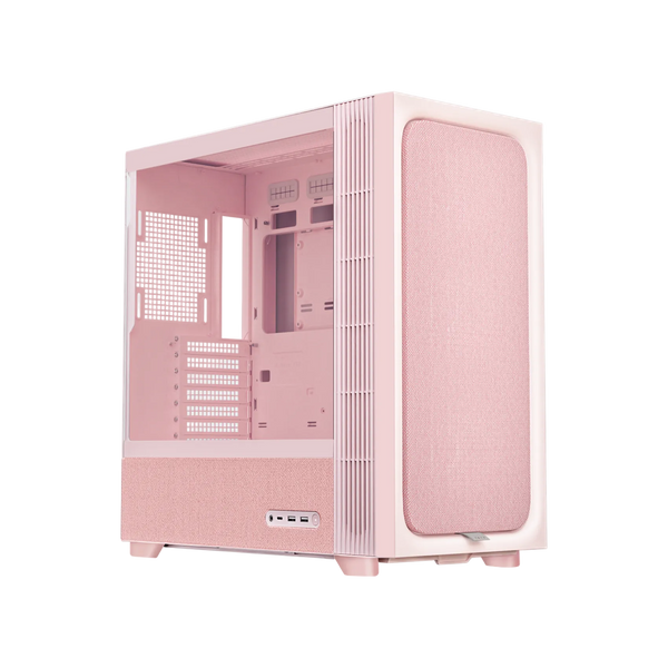 TRYX Flova F50 Mid-Tower ATX Case Pink