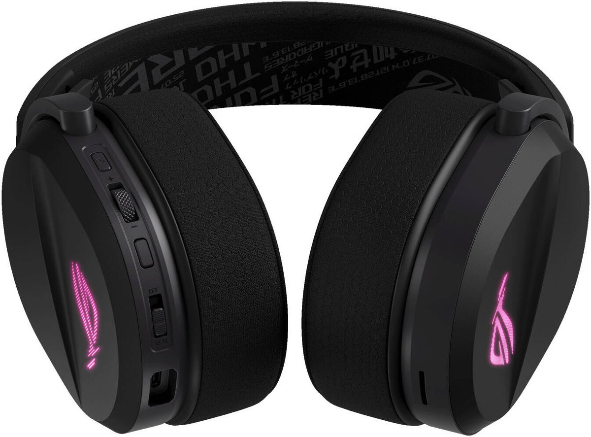 ASUS ROG Pelta Tri-Mode Wireless 309g 50mm Titanium Gaming Headset - Black