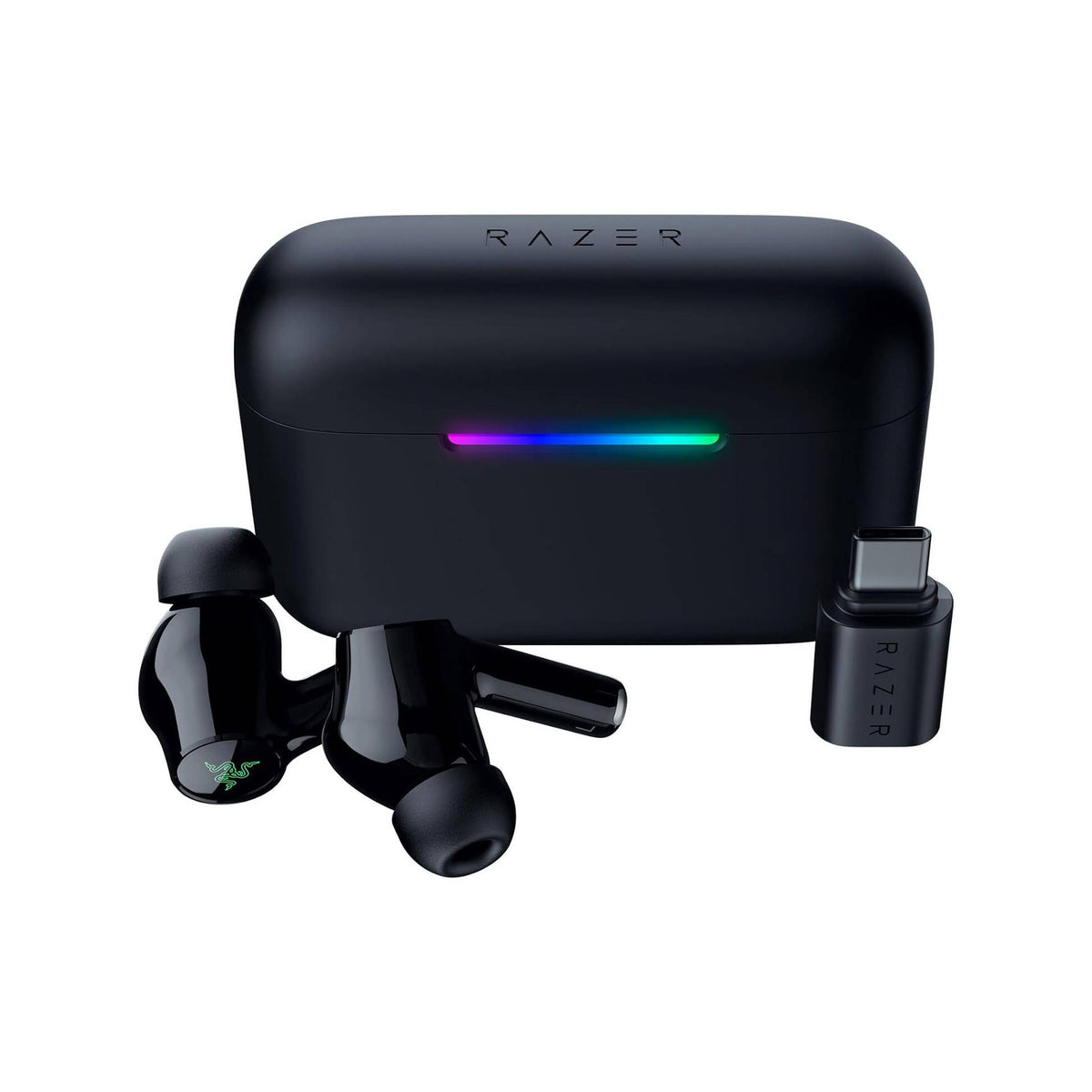 Razer Hammerhead V3 HyperSpeed Wireless ANC Gaming Earbuds - Black