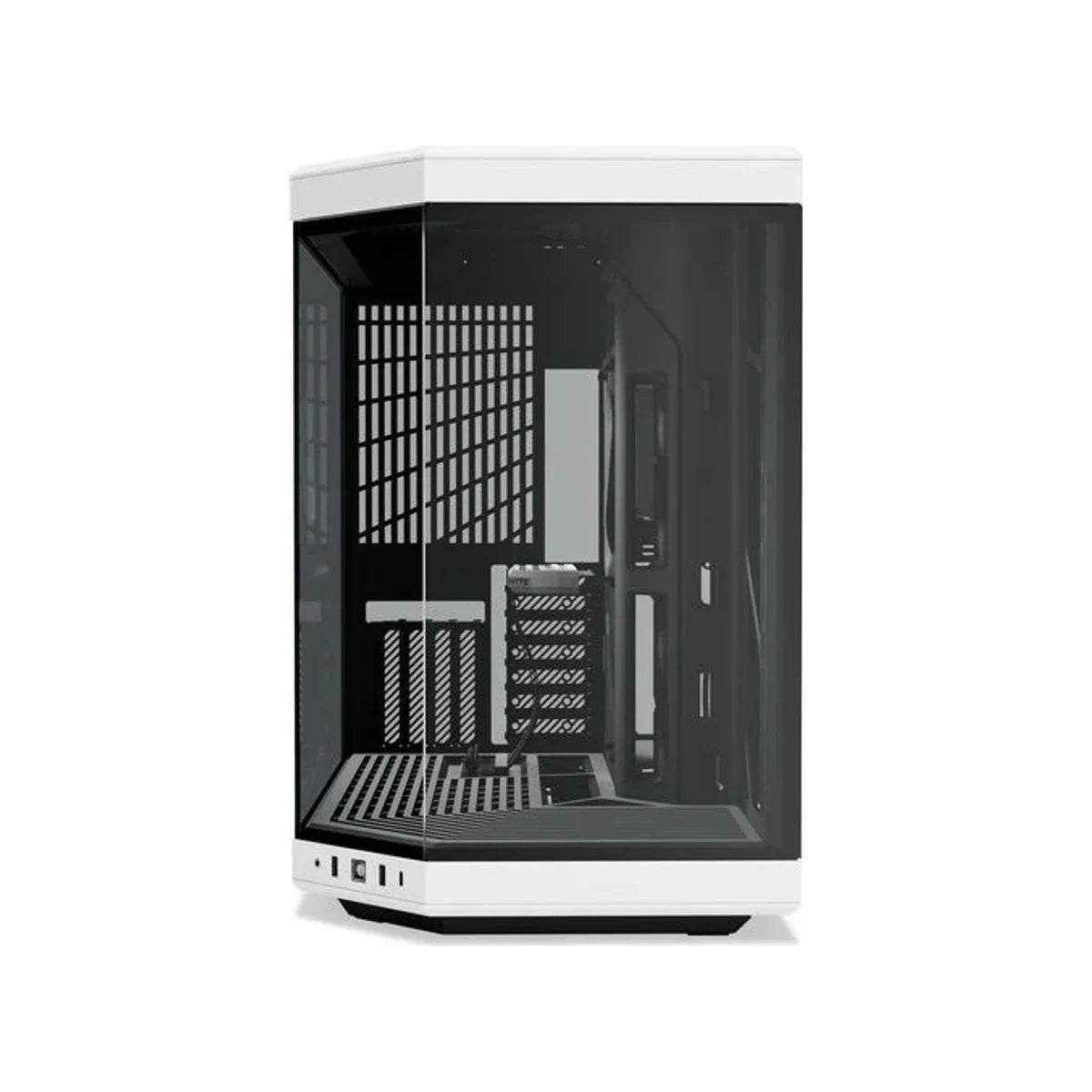 Hyte Y70 Dual-chamber ATX Gaming Case - Black/White (Panda)