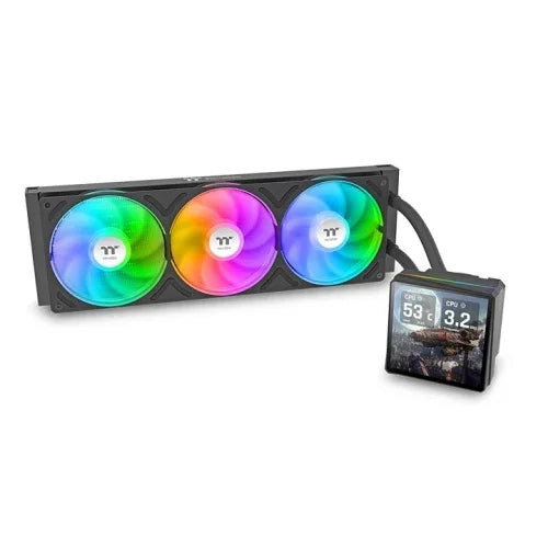 Thermaltake TH360 V3 Ultra ARGB Sync/All-In-One Liquid Cooler ARGB Fan Black