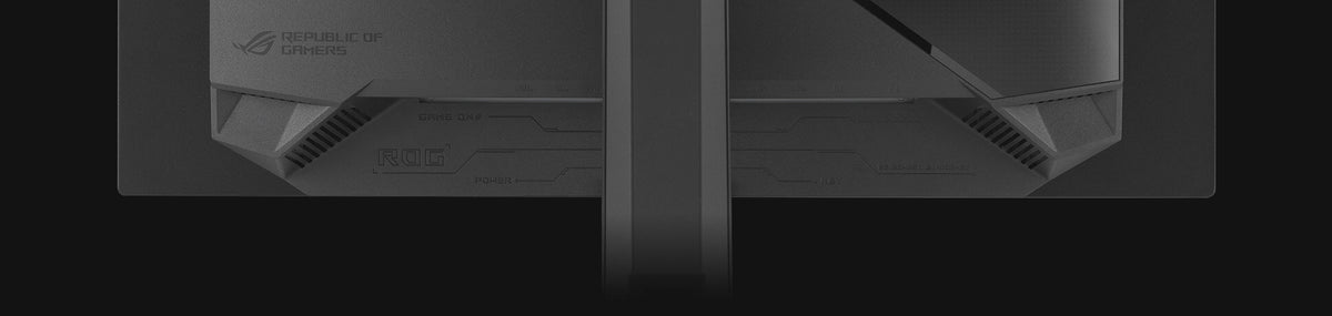 ASUS ROG Strix XG27AQDPG - Connectivity Ports Rear