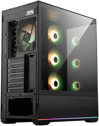 MSI MAG PANO 110R PZ - Mid Tower Case, ARGB-Fan Control, 270-Degree Display - Anigma