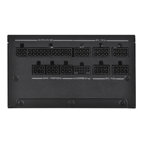 Silverstone DA1000R Cybenetics Gold PCIE 5.0 Full Modular ATX Power Supply - Anigma