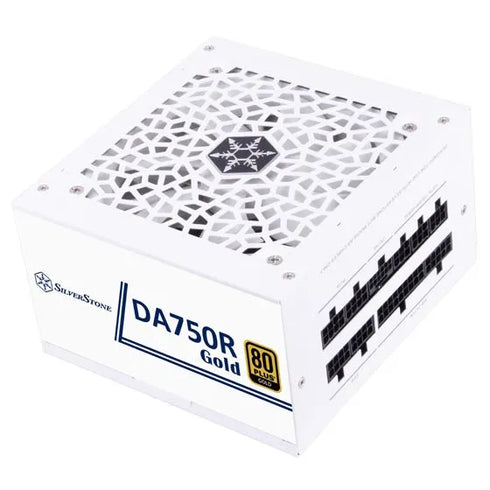 SilverStone DA750R 80 Plus Gold ATX Power Supply White Edition - Anigma