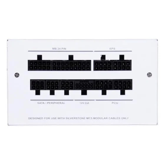 Silverstone DA850R 80 Plus Gold PCIE 5.0 Full Modular ATX Power Supply - Anigma