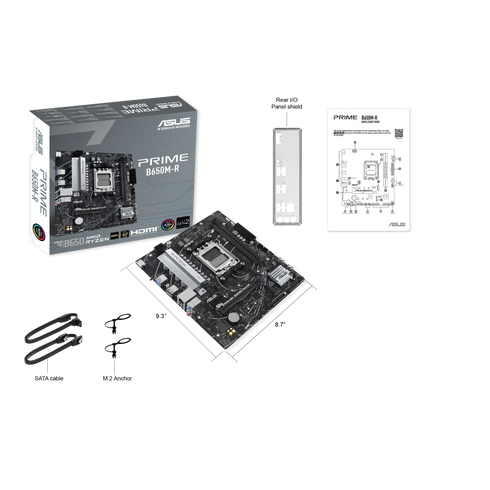 ASUS PRIME B650M-R DDR5 (AMD AM5 Motherboard) - Anigma