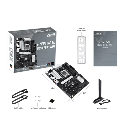 ASUS PRIME B650-PLUS WIFI DDR5 (AMD AM5 Motherboard) - Anigma