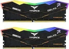 Team T-FORCE DELTA RGB 6000Mhz 32GB (2x16GB) DDR5 (INTEL XMP & AMD EXPO) Black - Anigma