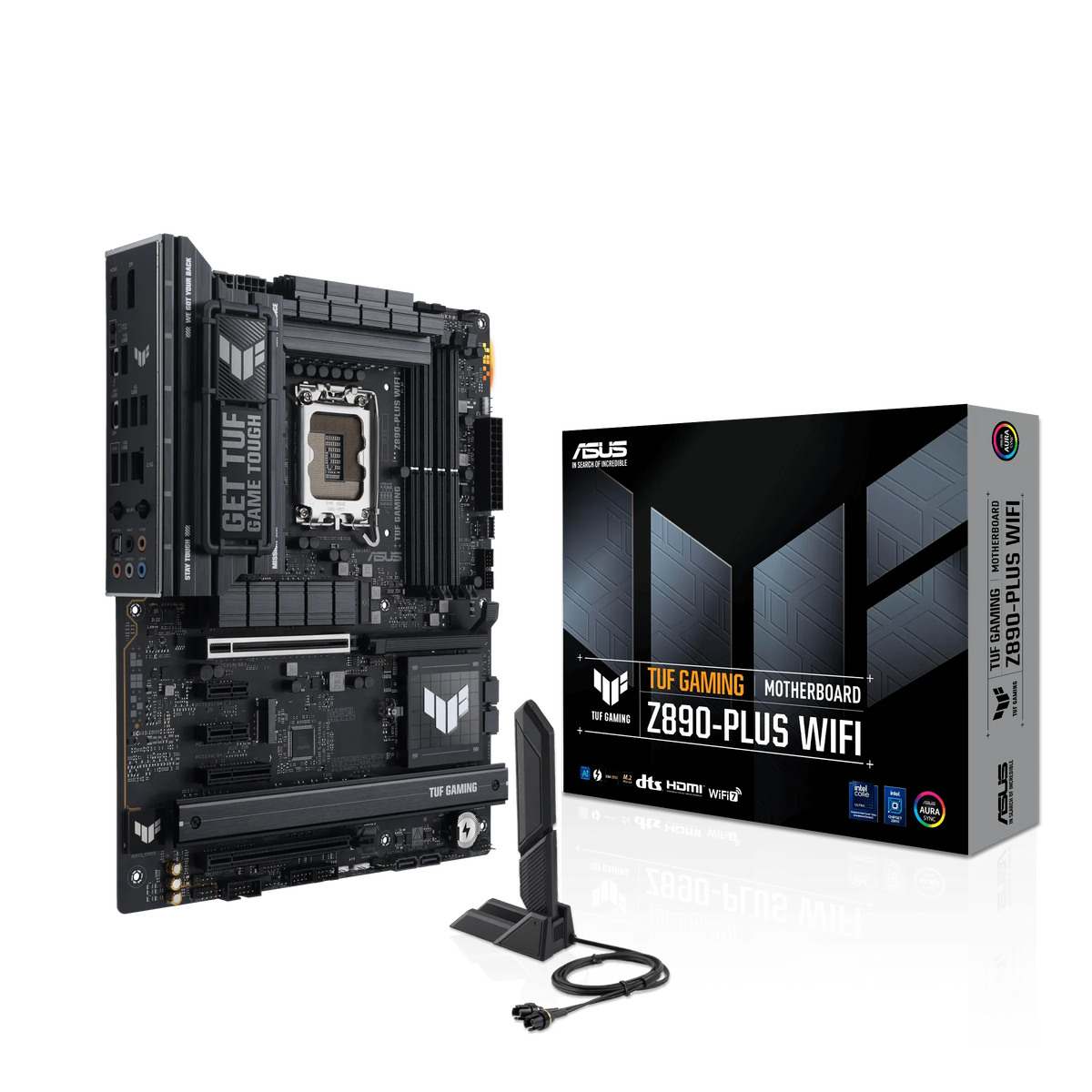 ASUS TUF Gaming Z890-Plus WIFI LGA 1851 ATX Motherboard Advanced AI PC-Ready - Anigma