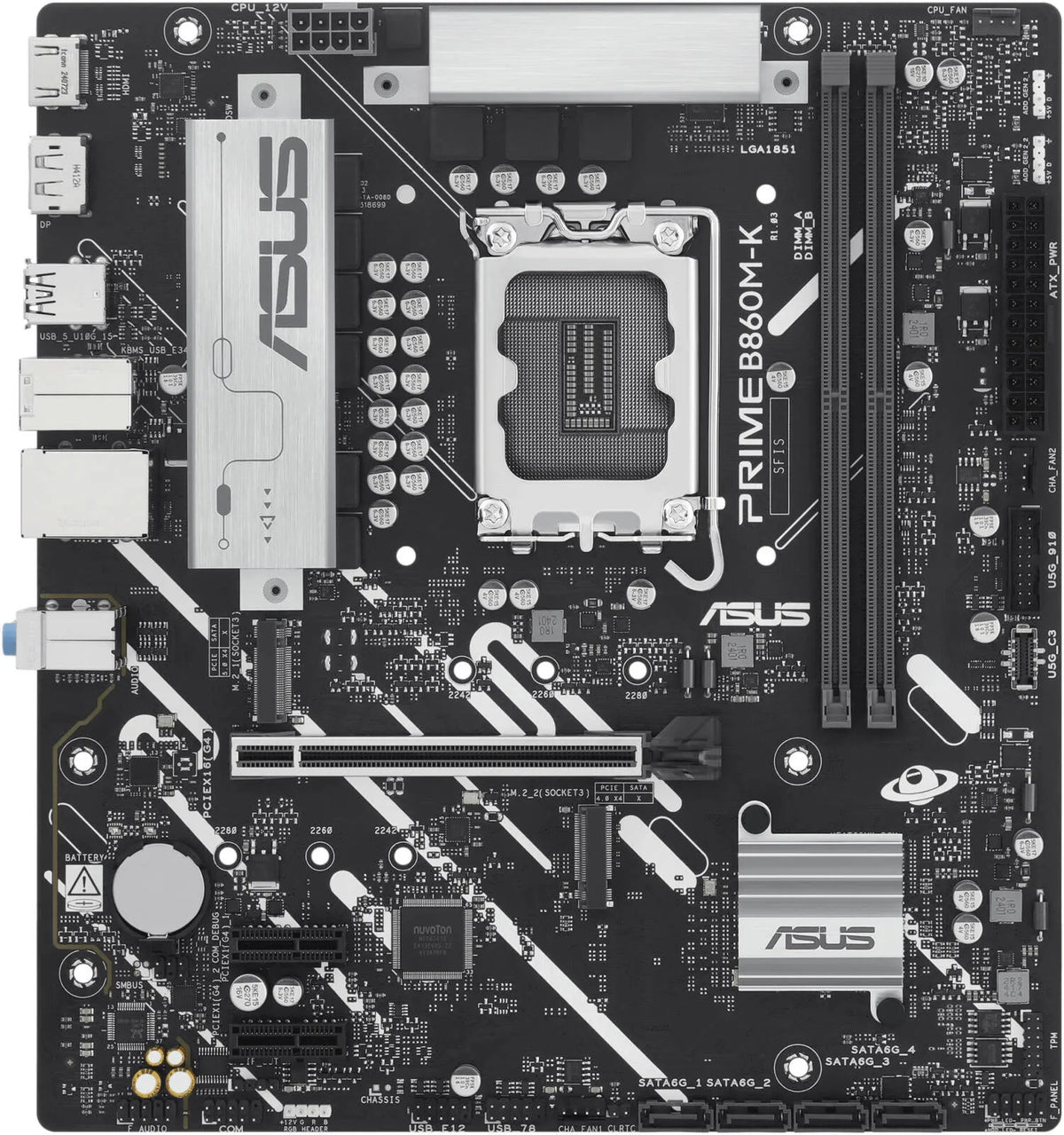 ASUS PRIME B860M-K Micro-ATX Motherboard - Anigma
