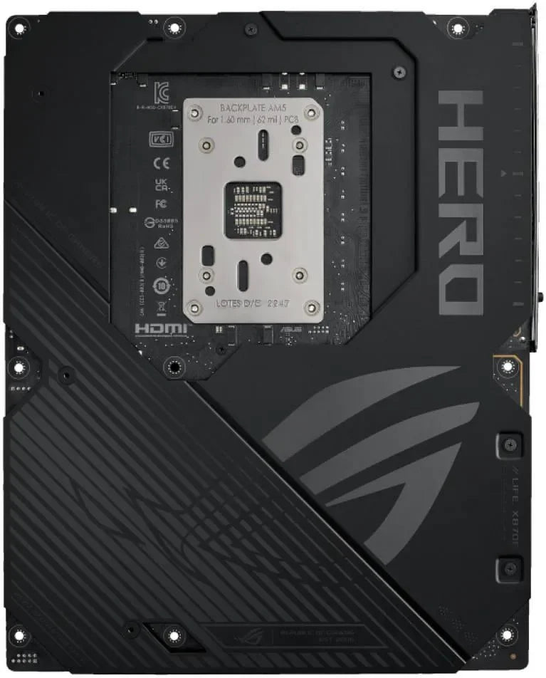 ASUS ROG CROSSHAIR X870E HERO AM5 ATX Motherboard Advanced AI PC-Ready - Anigma
