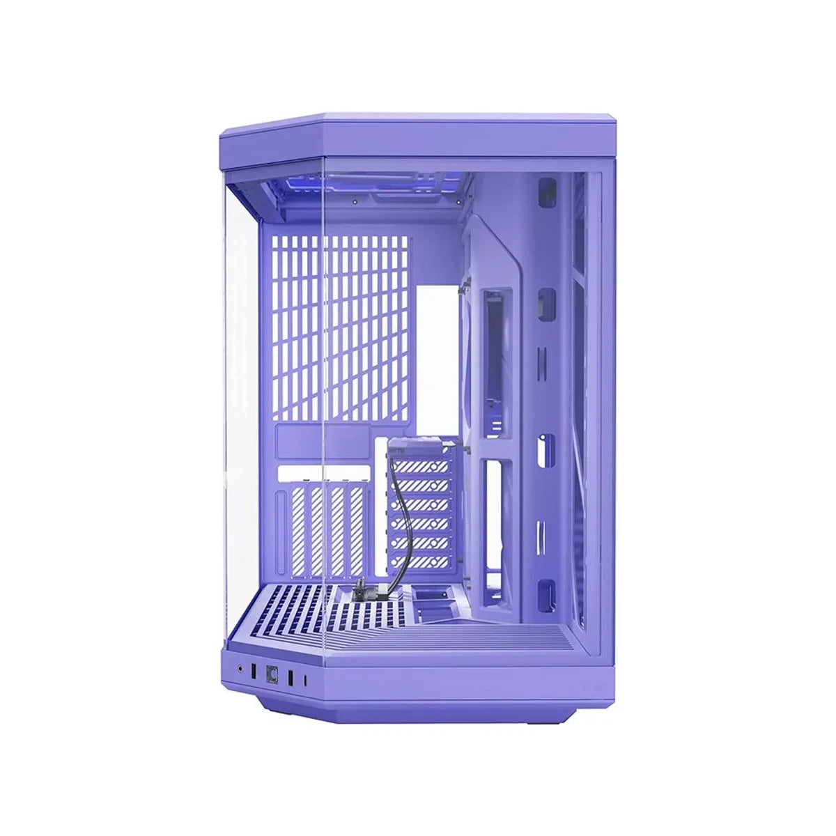 Hyte Y70 Dual-chamber ATX Gaming Case - Taro Milk