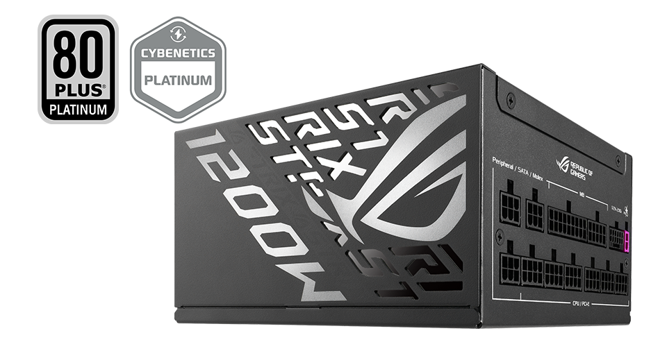 ASUS ROG STRIX 1200W Platinum - 80 PLUS Platinum Efficiency