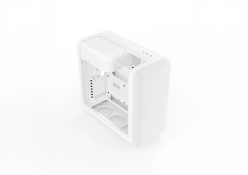 Hyte X50 ATX Mid-Tower PC Case – Snow White