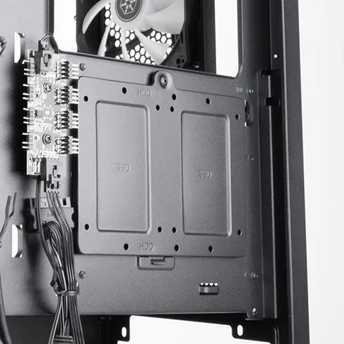 SilverStone FARA 514X Mid-Tower Case Black (4x 120mm ARGB Fans Included) - Anigma