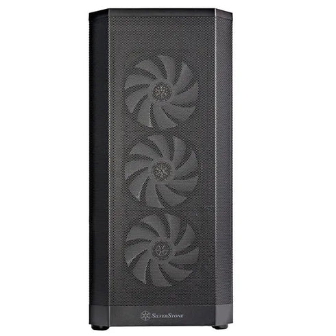 SilverStone FARA 514X Mid-Tower Case Black (4x 120mm ARGB Fans Included) - Anigma