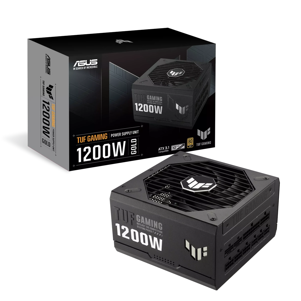 ASUS TUF Gaming 1200W 80 Plus Gold PCIE 5.0 Full Modular ATX Power Supply - Anigma