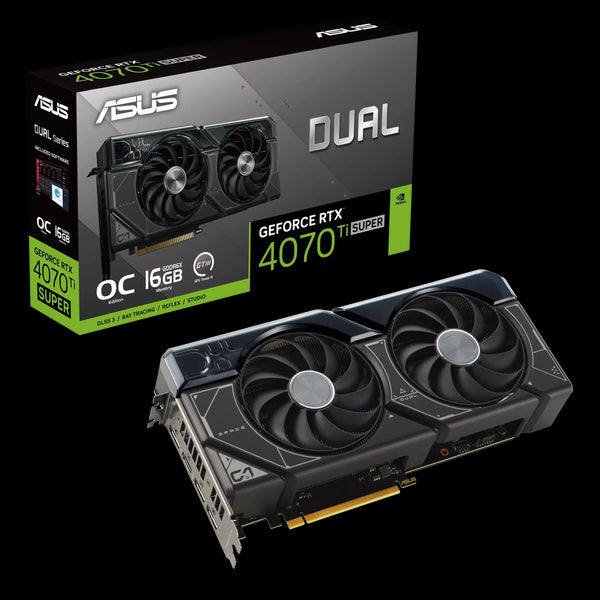 ASUS Dual GeForce RTX 4070 Ti SUPER OC Edition 16GB GDDR6X - Anigma