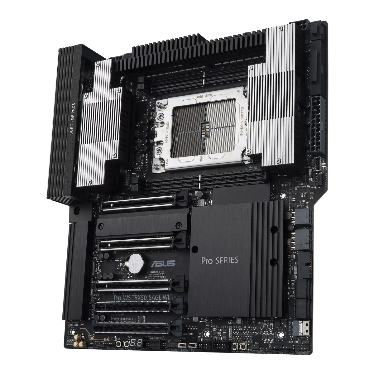 ASUS PRO WS TRX50 SAGE WIFI AMD sTR5 CEB Workstation Motherboard - Anigma