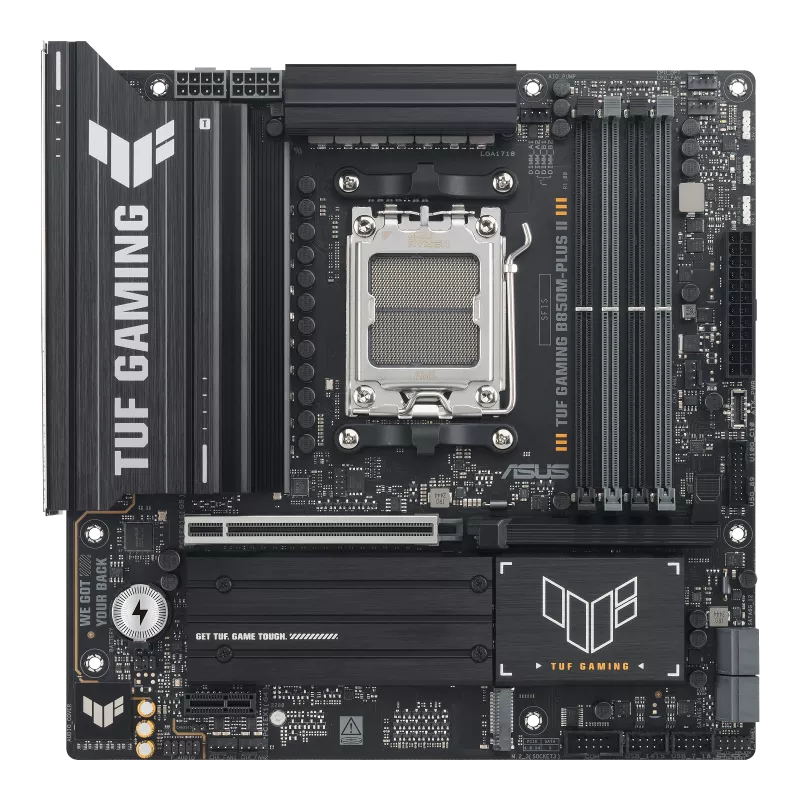ASUS TUF GAMING B850M-PLUS II DDR5 Micro-ATX AMD AM5 Motherboard