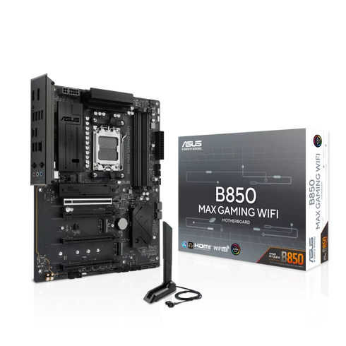 ASUS B850 MAX GAMING WIFI DDR5 Micro-ATX AMD AM5 Motherboard