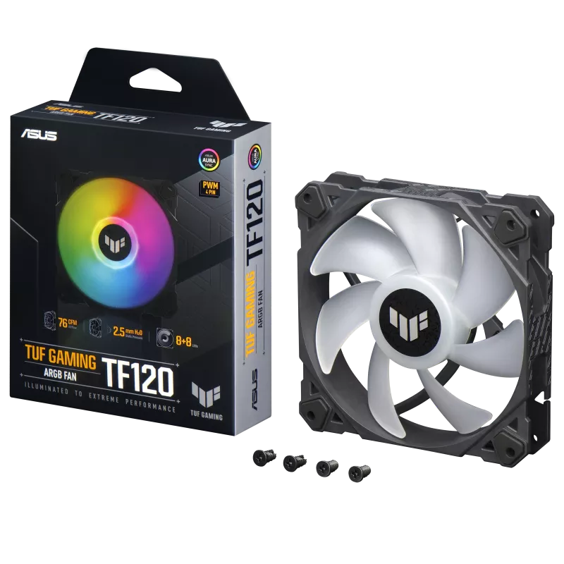 ASUS TUF Gaming TF120 ARGB Fan (4-Pack)