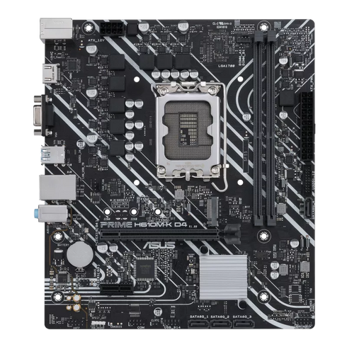 ASUS PRIME H610M-K D4 DDR4 Micro-ATX Motherboard