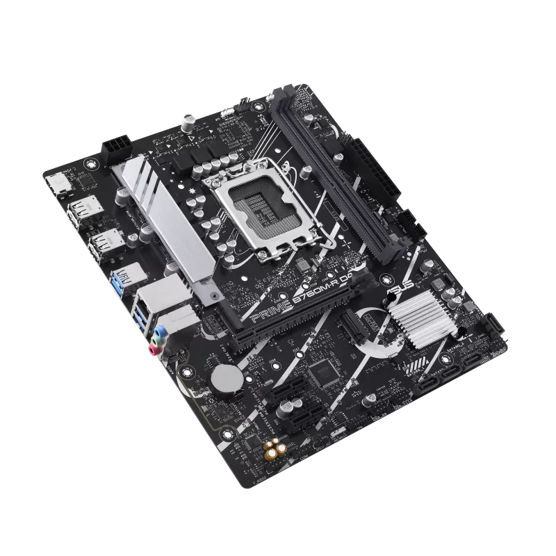 ASUS PRIME B760M-R DDR4 Micro-ATX Intel LGA1700 Motherboard