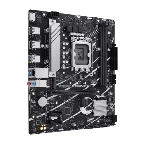 ASUS PRIME B760M-R DDR4 Micro-ATX Intel LGA1700 Motherboard