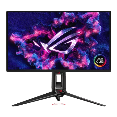ASUS ROG Swift OLED PG27UCDM gaming monitor ― 27-inch (26.5-inch viewable) 4K Tandem QD-OLED panel, 240Hz, 0.03ms (GTG), OLED Anti-Flicker 2.0, custom heatsink