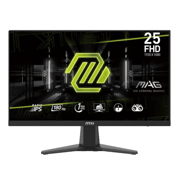 Msi 25 Inch MAG 256F (1920 x 1080) Rapid IPS Flat 180Hz 1MS Gaming Monitor