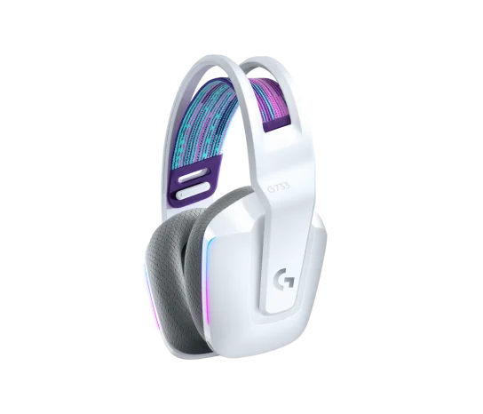 Logitech G733 LIGHTSPEED Wireless RGB Gaming Headset - White
