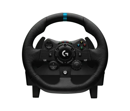 Logitech G923 Racing Wheel Xbox side