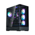 Zalman P40 Prism Black ATX Mid-Tower PC Case – Tempered Glass, ARGB