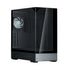Zalman P40 Prism Black ATX Mid-Tower PC Case – Tempered Glass, ARGB
