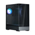 Zalman P40 Prism Black ATX Mid-Tower PC Case – Tempered Glass, ARGB