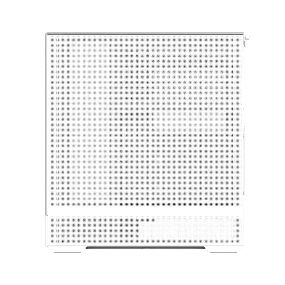 Zalman P40 Prism White ATX Mid-Tower PC Case – Tempered Glass, ARGB