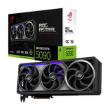 ASUS ROG Astral GeForce RTX 5090 OC Edition 32GB GDDR7 | ROG-ASTRAL-RTX5090-O32G-GAMING | PCIe 5.0 | 2x HDMI 2.1b | 3x DisplayPort 2.1b | DLSS 4 | Quad-Fan | Aura Sync