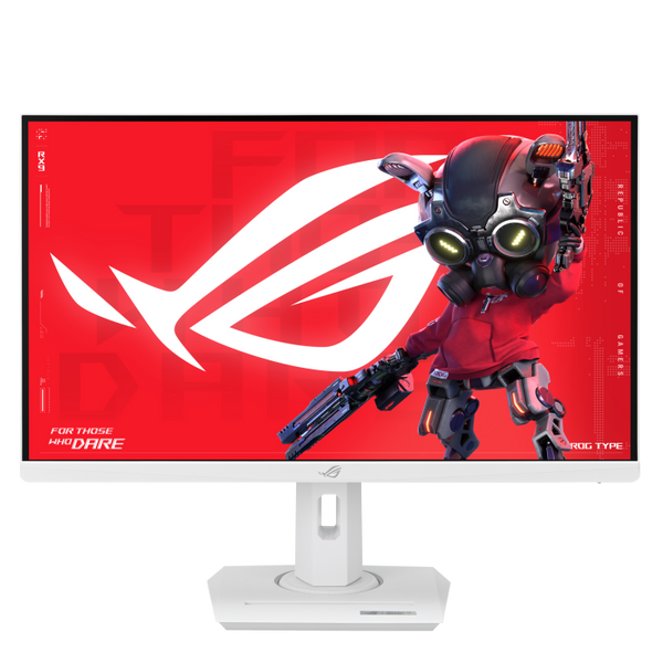 ASUS ROG Strix XG27UCG-W Dual mode Gaming Monitor – 27-inch 3840x2160, dual mode (4K 160Hz or FHD 320Hz), 1ms (GTG), Fast IPS