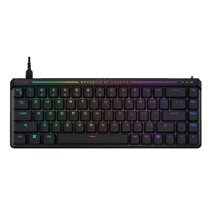 ASUS ROG Falchion Ace HFX 65% HFX Magnetic Wired 8000Hz Gaming Keyboard - Black